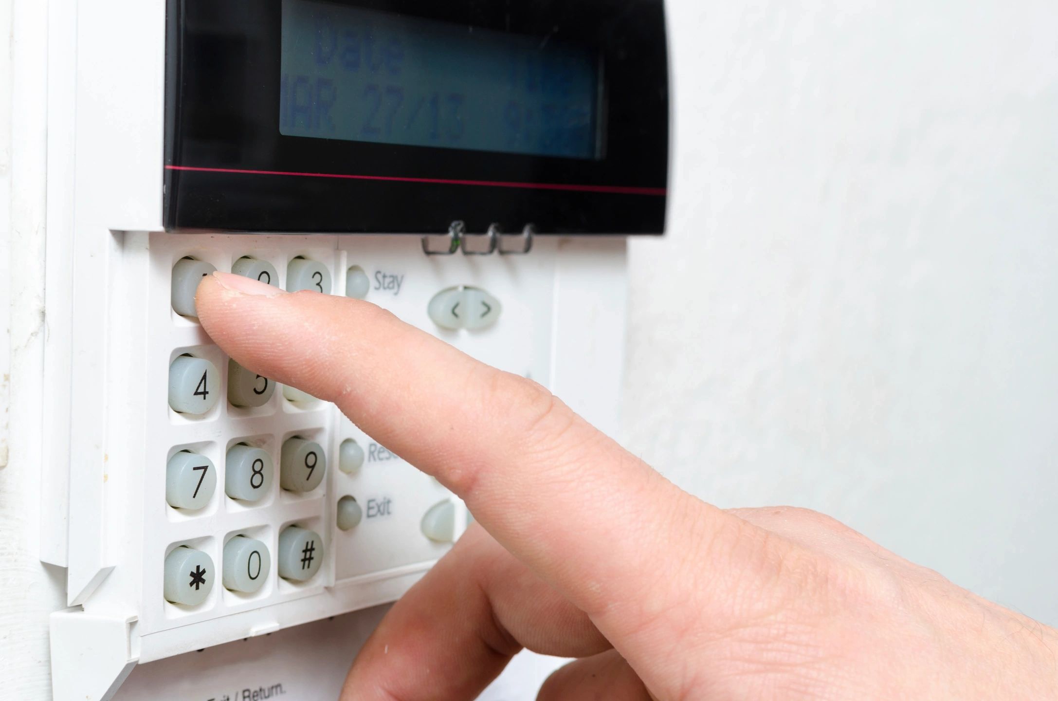 Security system keypad
